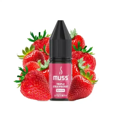 Triple Strawberry | MUSS Liquid 10ml 10mg